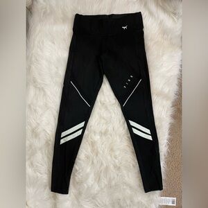 PINK Victoria Secret Black Sheer Active Leggings